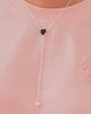 Corbatín Corazones Candy Love + Aretes