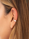 Earcuff Estrella silver By Issa Vásquez