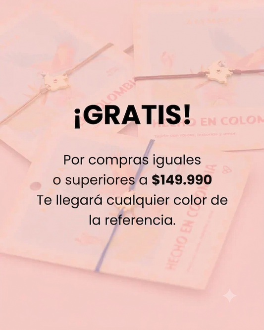 Pulsera mapa de Colombia