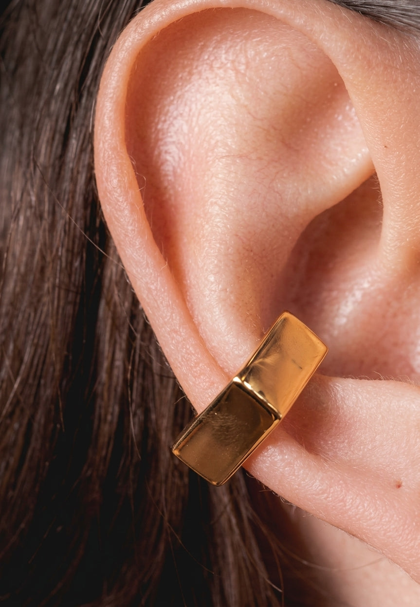 Earcuff elegant dorado