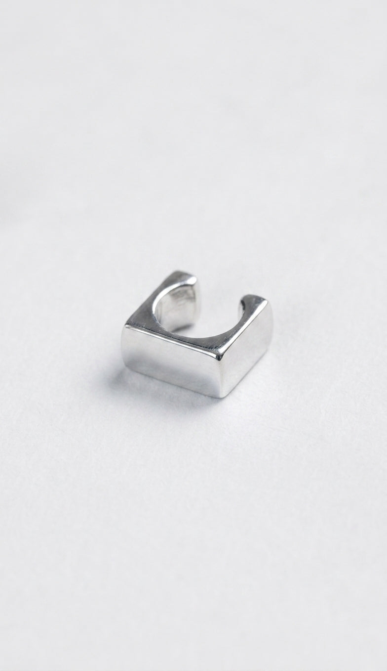 Earcuff elegant plateado