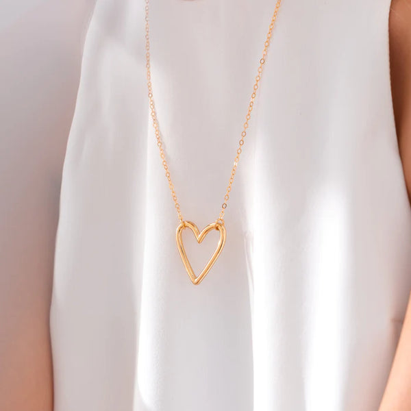 Cadena Corazón maxi