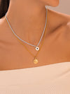 Set Collar X2 Ojo Infinito + Aretes