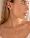 Set Collar + Aretes Lazo Perla