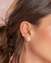 Set X2 Aretes Trebol Rosa AVEMARÍA X TERS