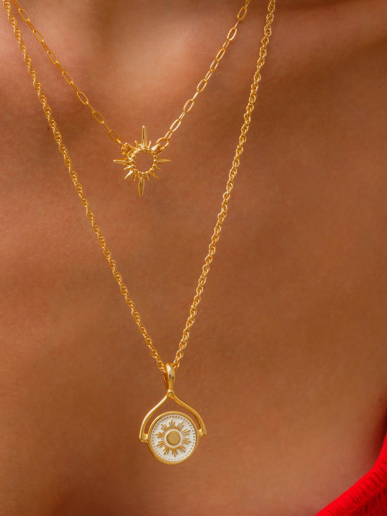 Set X2 Collares Lucero + Aretes