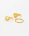 Set X3 Anillos Solsticio