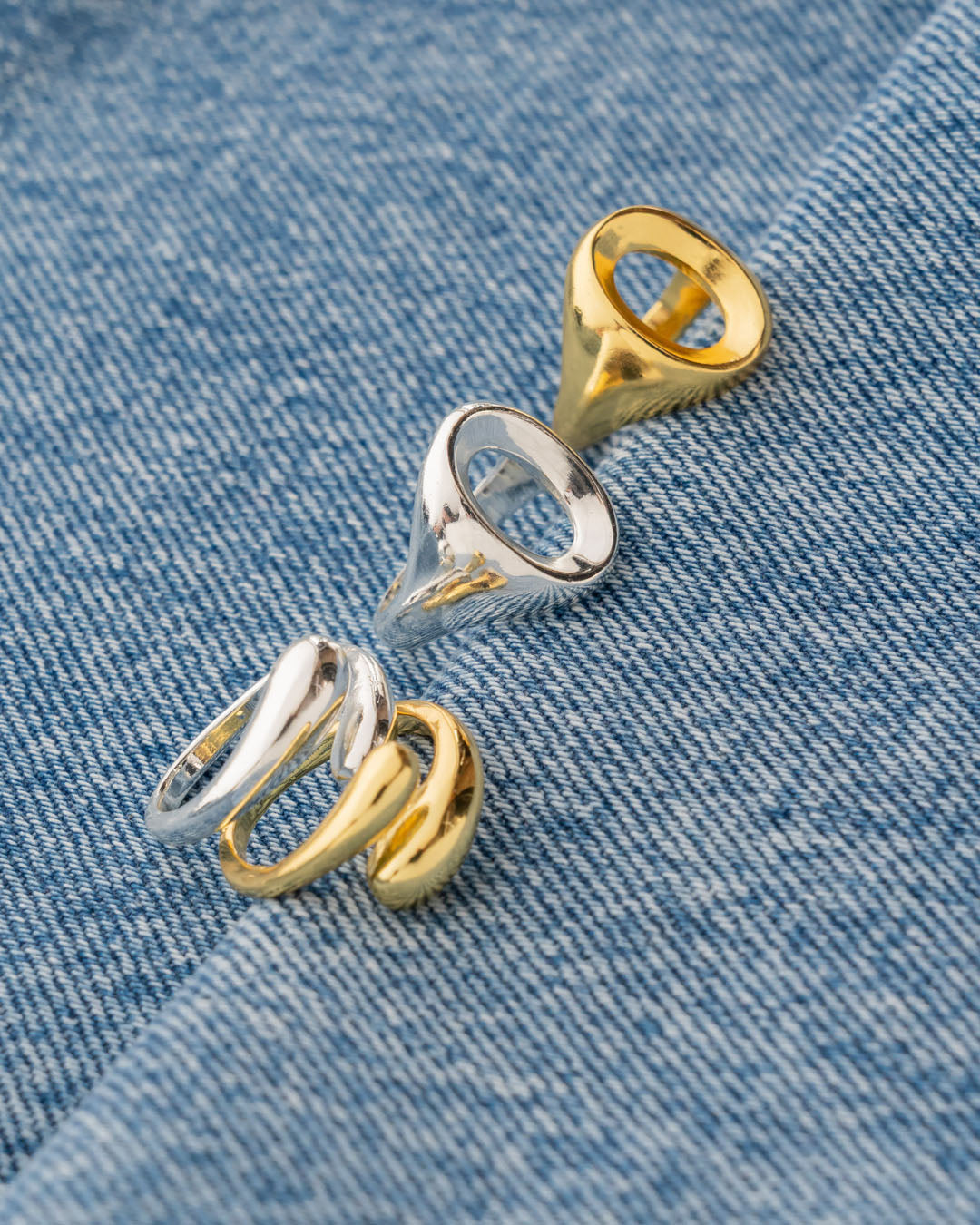 Anillo Ovalo Plata Talla 7