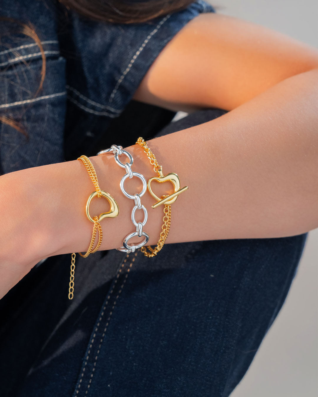 Pulsera Cadena Plata