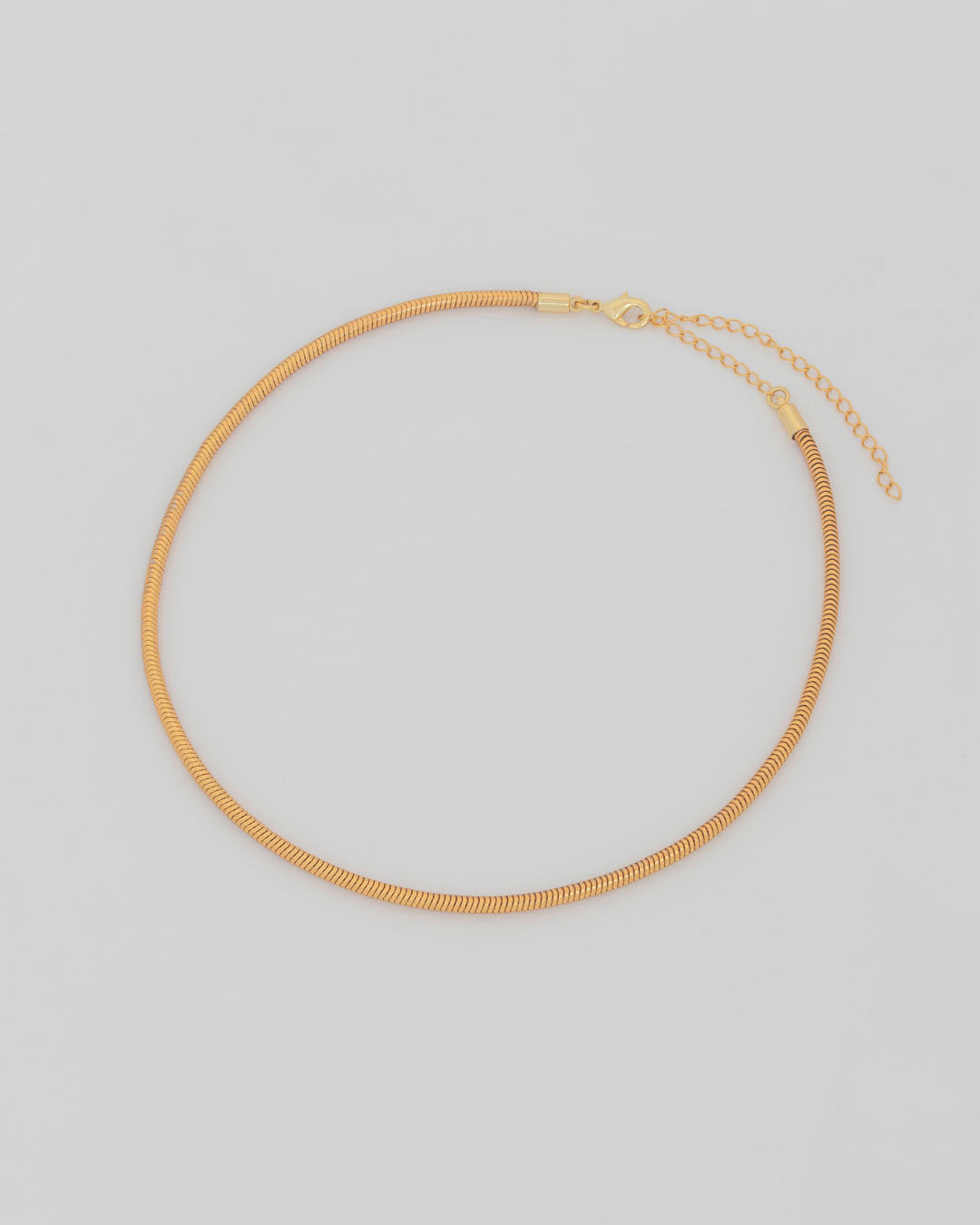 Collar  Cadena Snake Oro