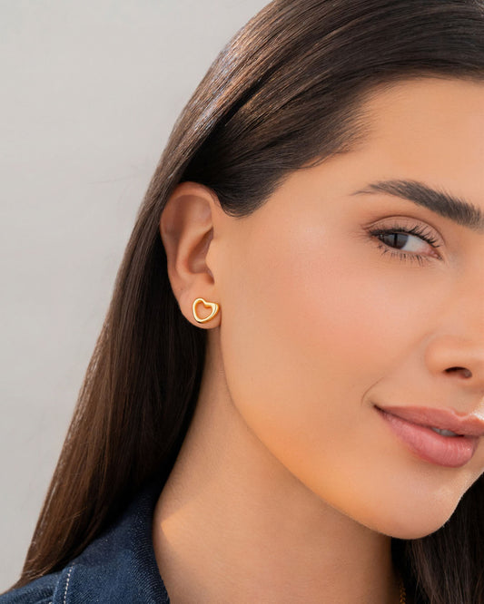 Aretes Corazón