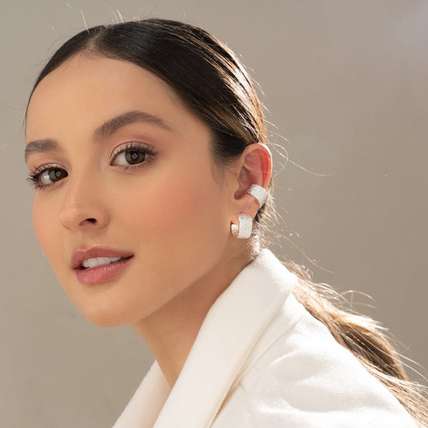 Set X2 aretes textura silver