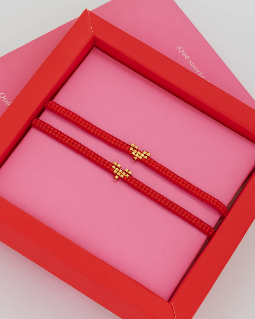 Set X2 Pulsera Tejida Coincidir