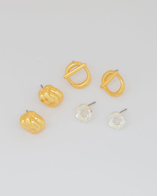 Set Aretes x 3 Nudo