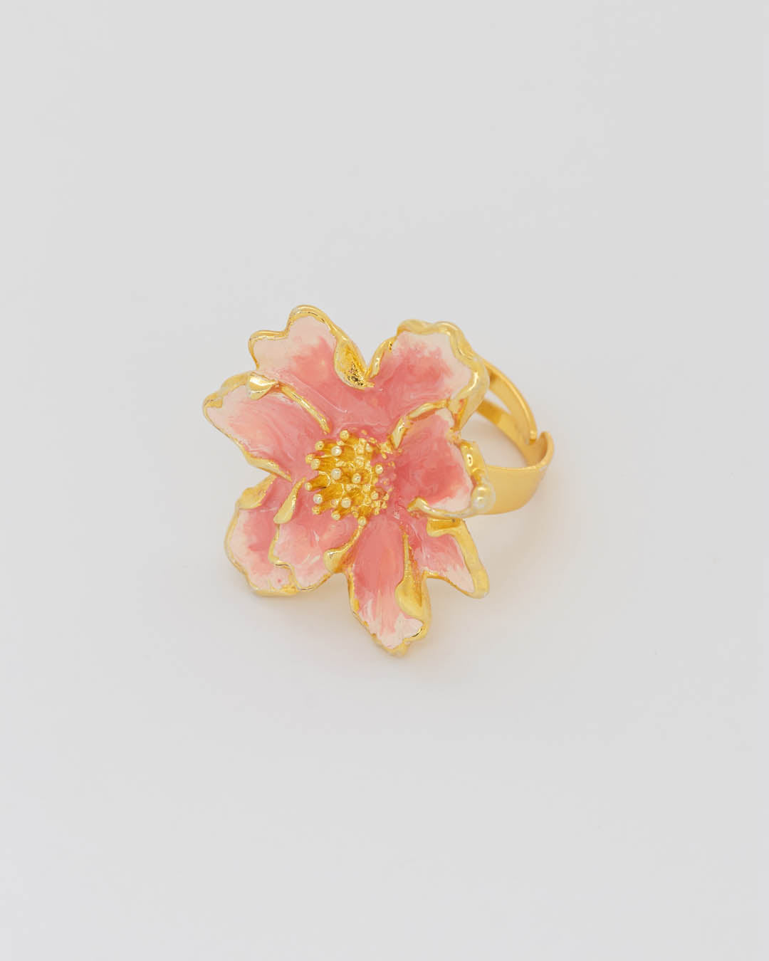 Anillo Maxi Flor Rosa