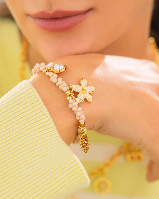 Pulsera Florecer Con Alegría