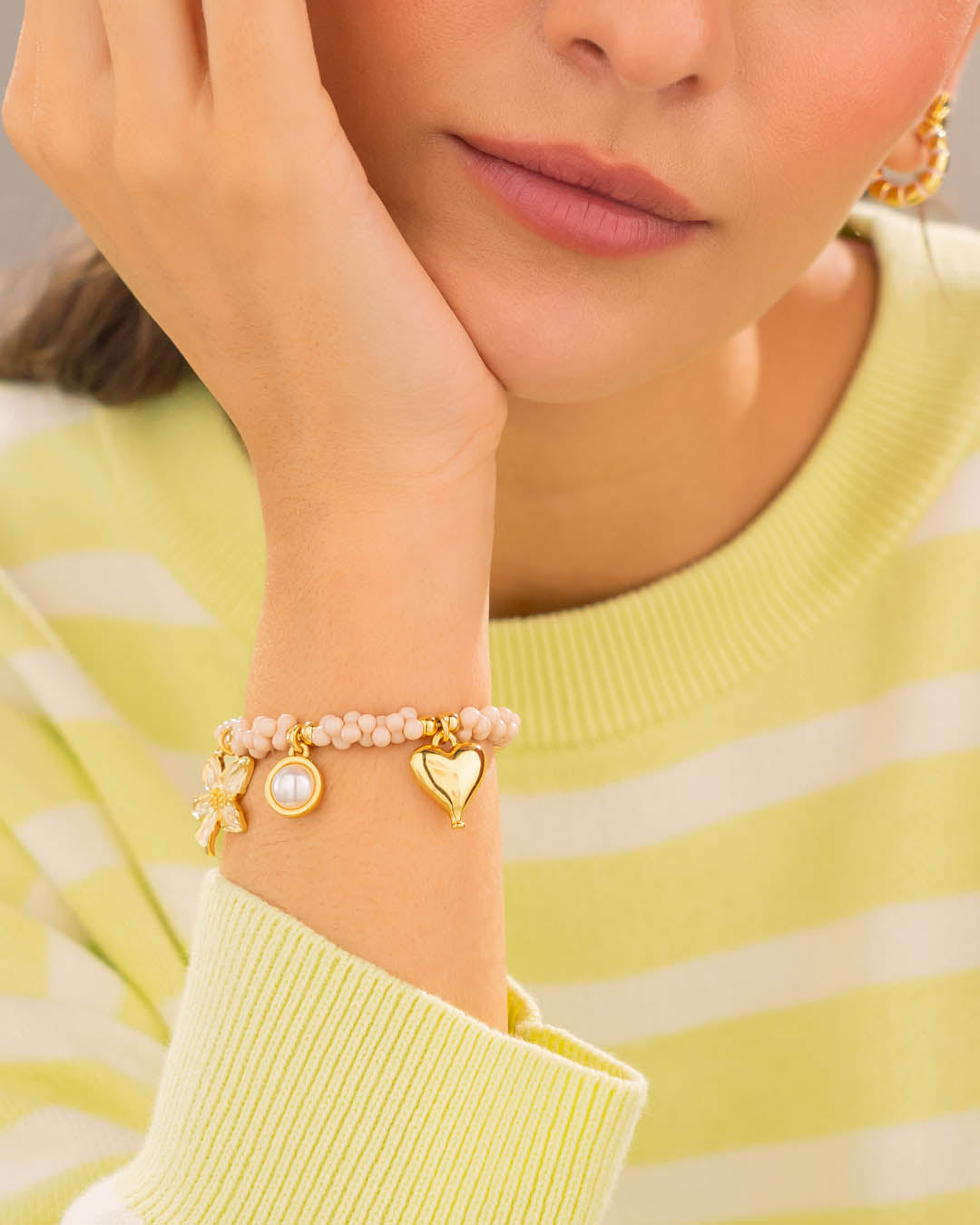 Pulsera Florecer Con Alegría