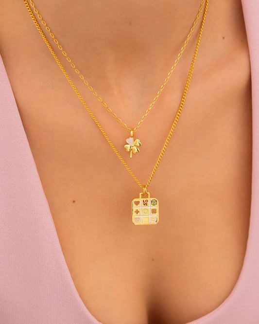 Set x 2 Collar Tablero Triqui