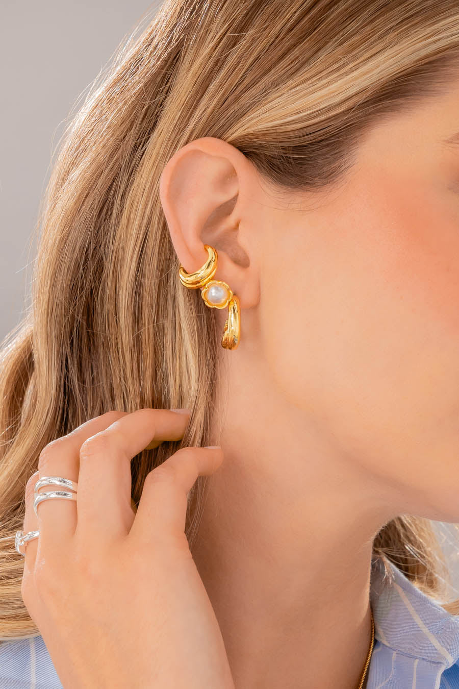 Set X3 Aretes Candonga Doble Union