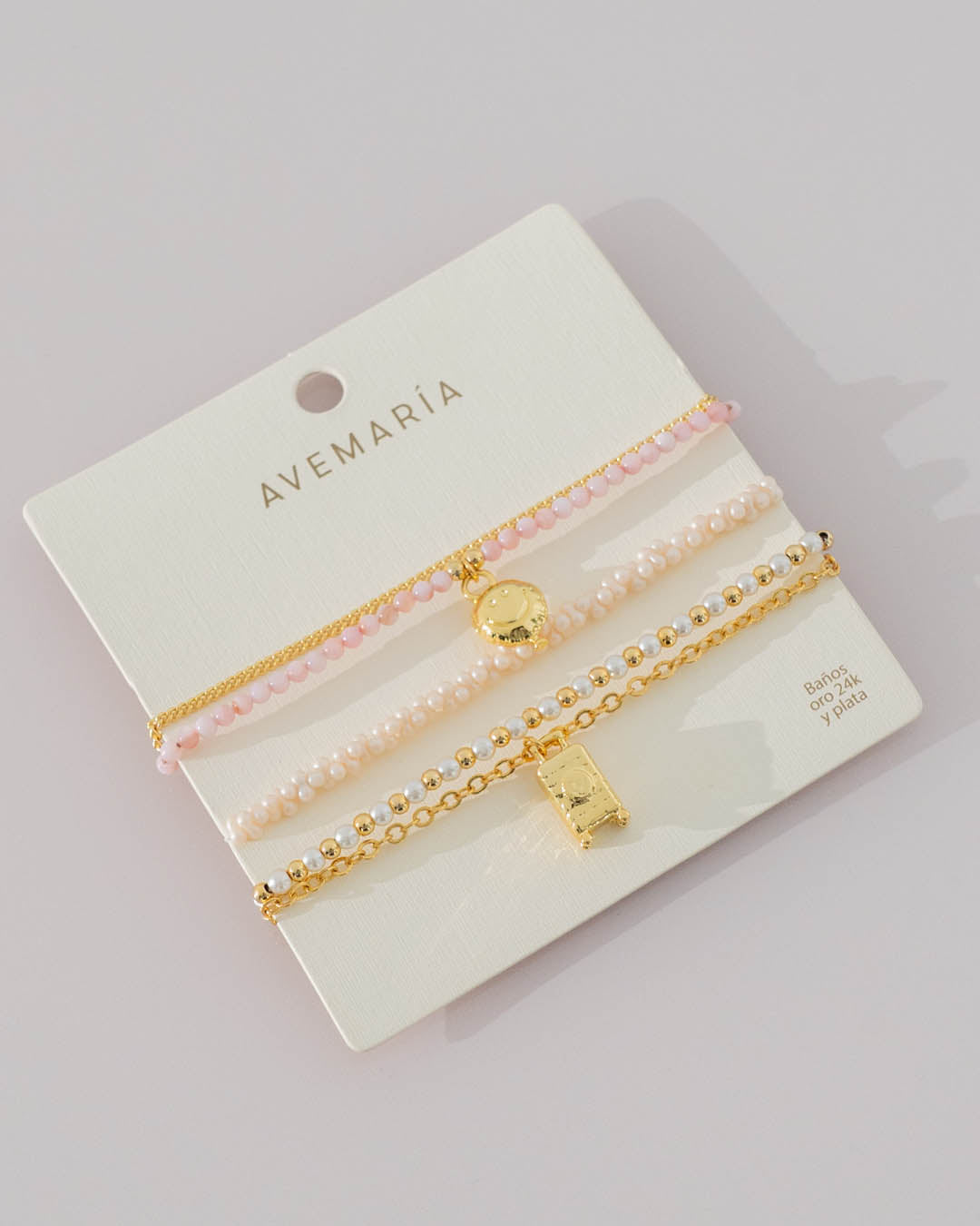 Set X3 Pulseras Buen Viaje