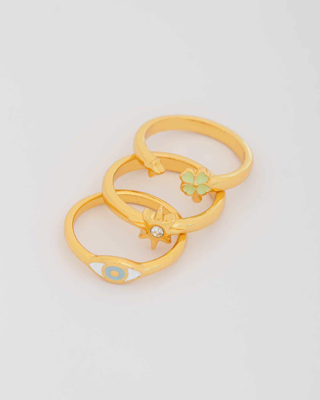 Set X3 Anillos Fortuna Talla 8