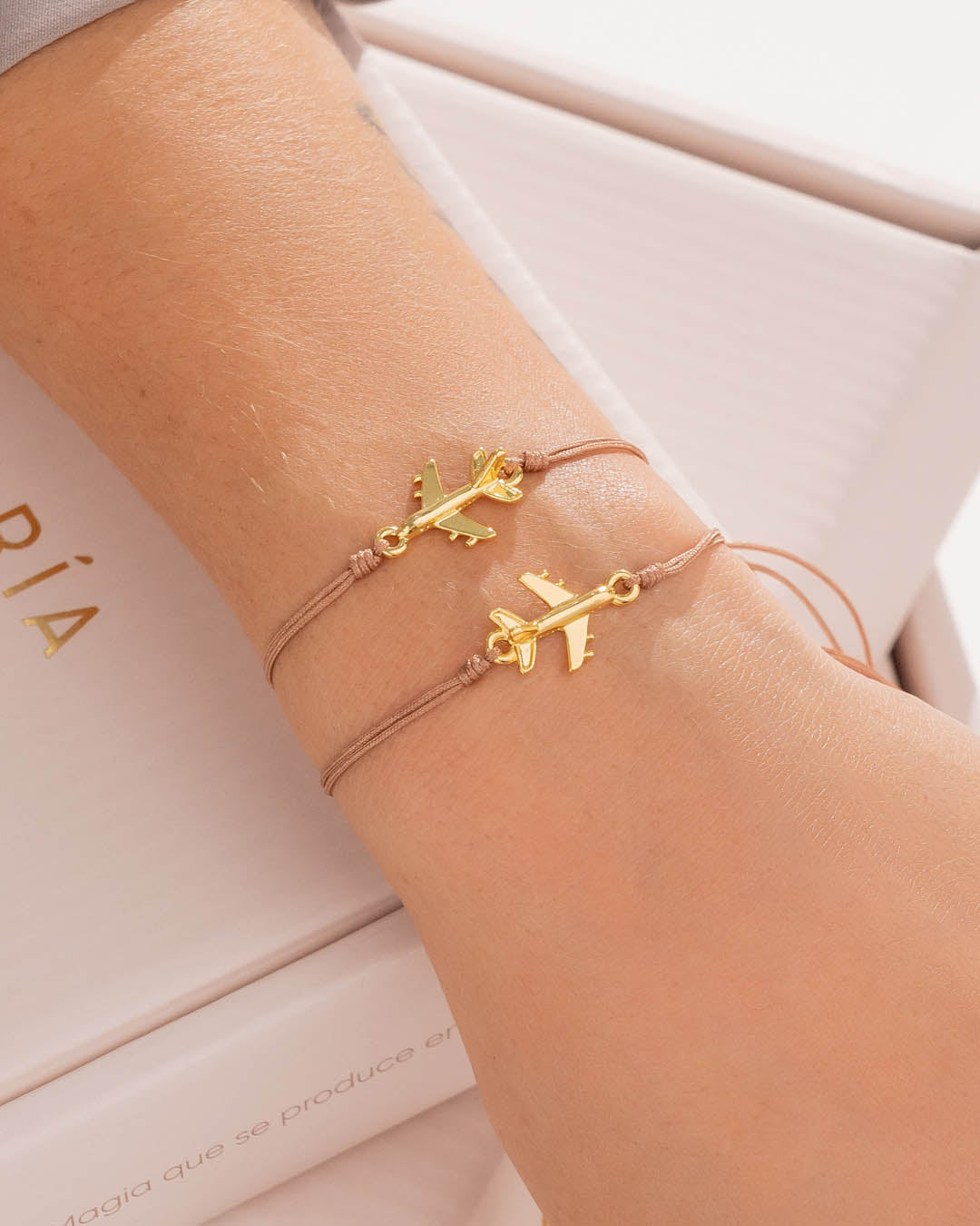 Set X2 Pulseras Avión