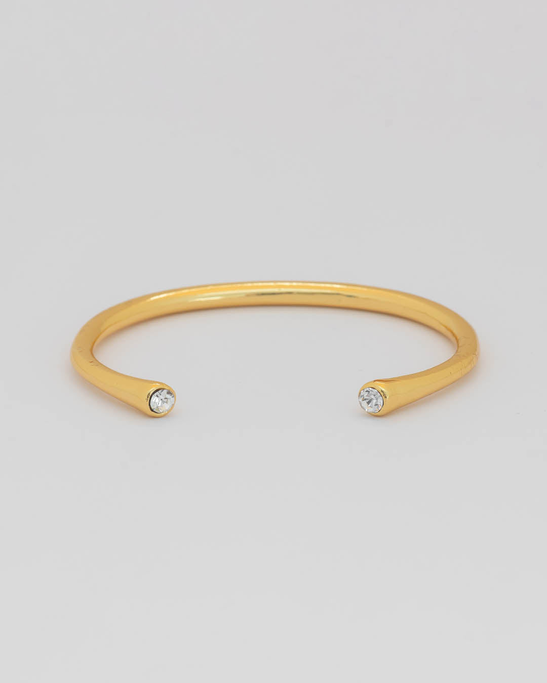 Brazalete Puntas Cristal Oro