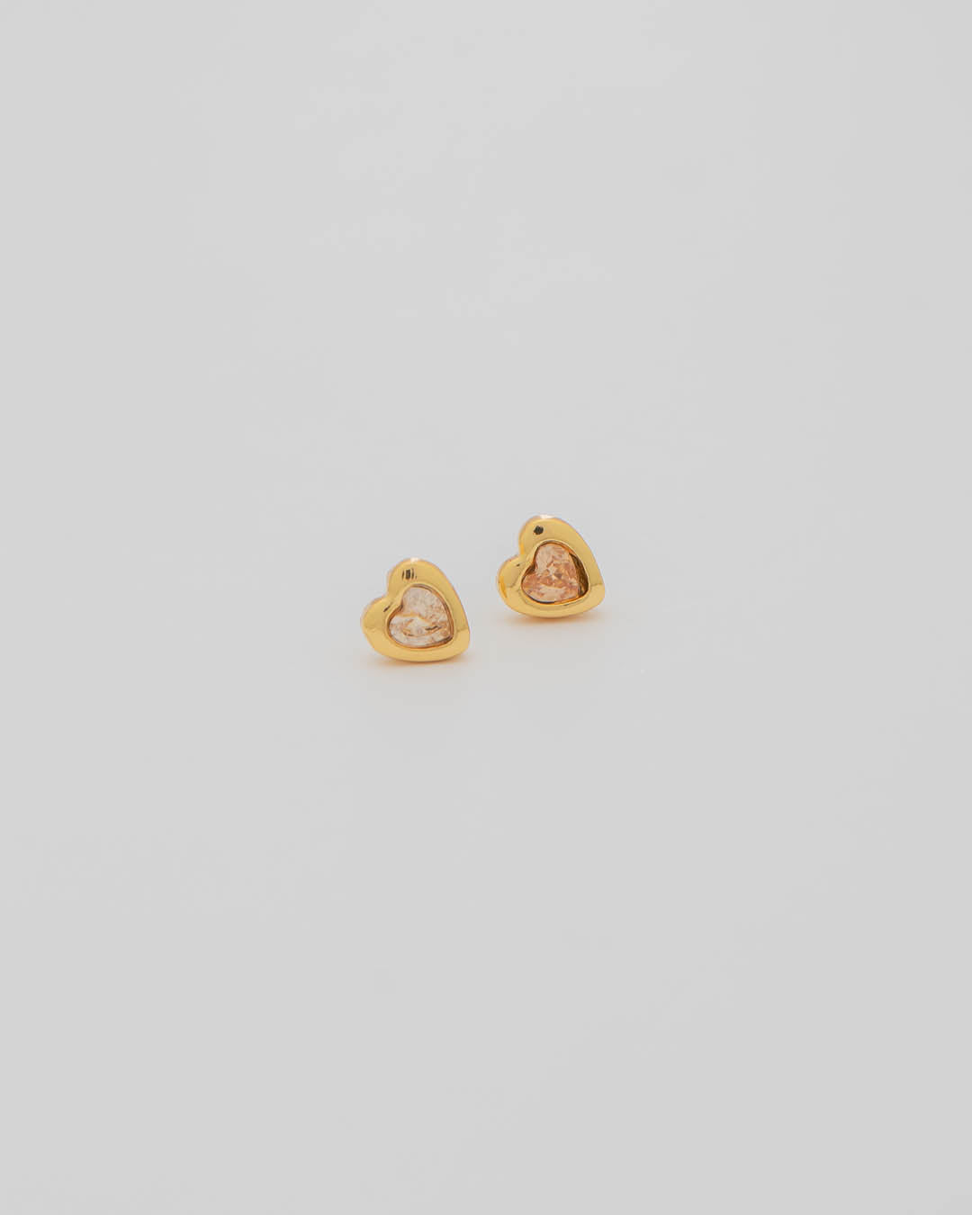 Aretes Corazón Mini Cristal