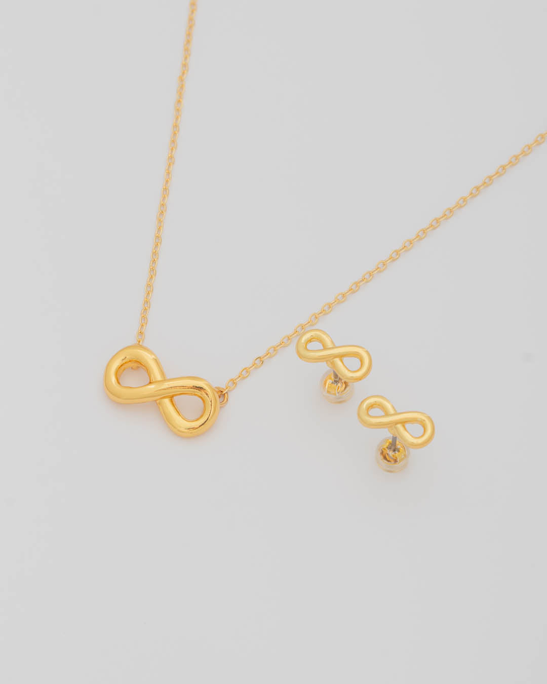 Set Collar + Aretes Infinito