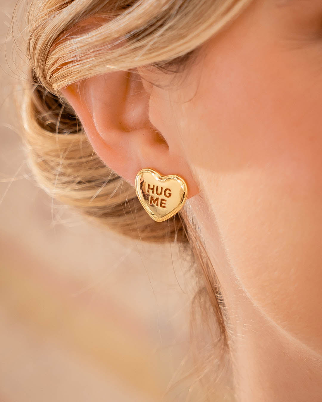Aretes Corazón HUG ME