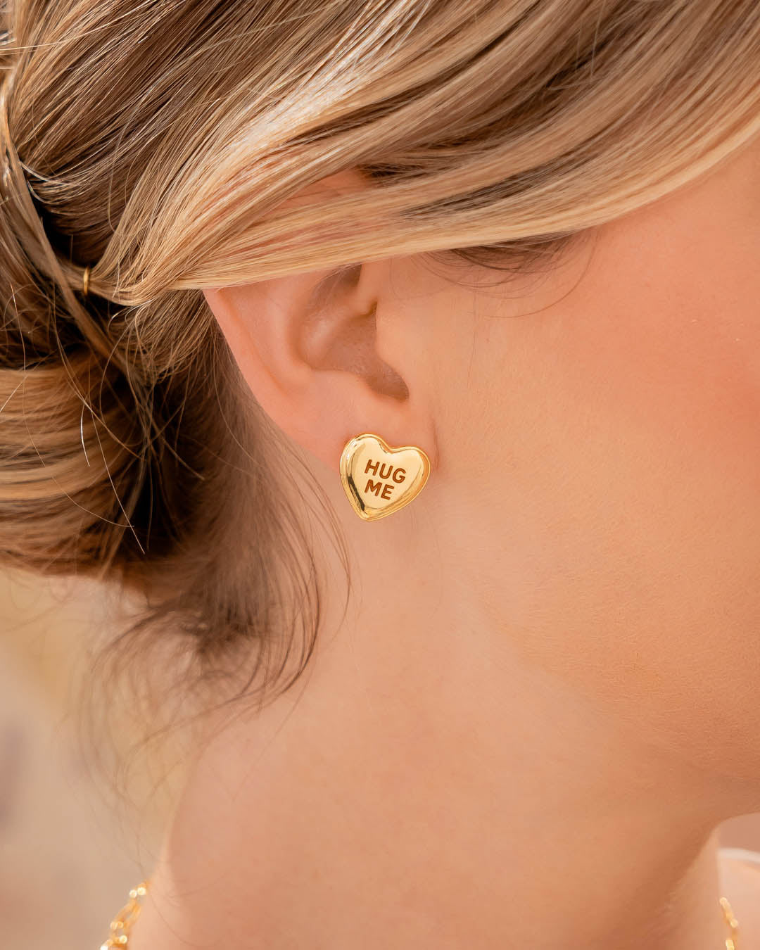 Aretes Corazón HUG ME