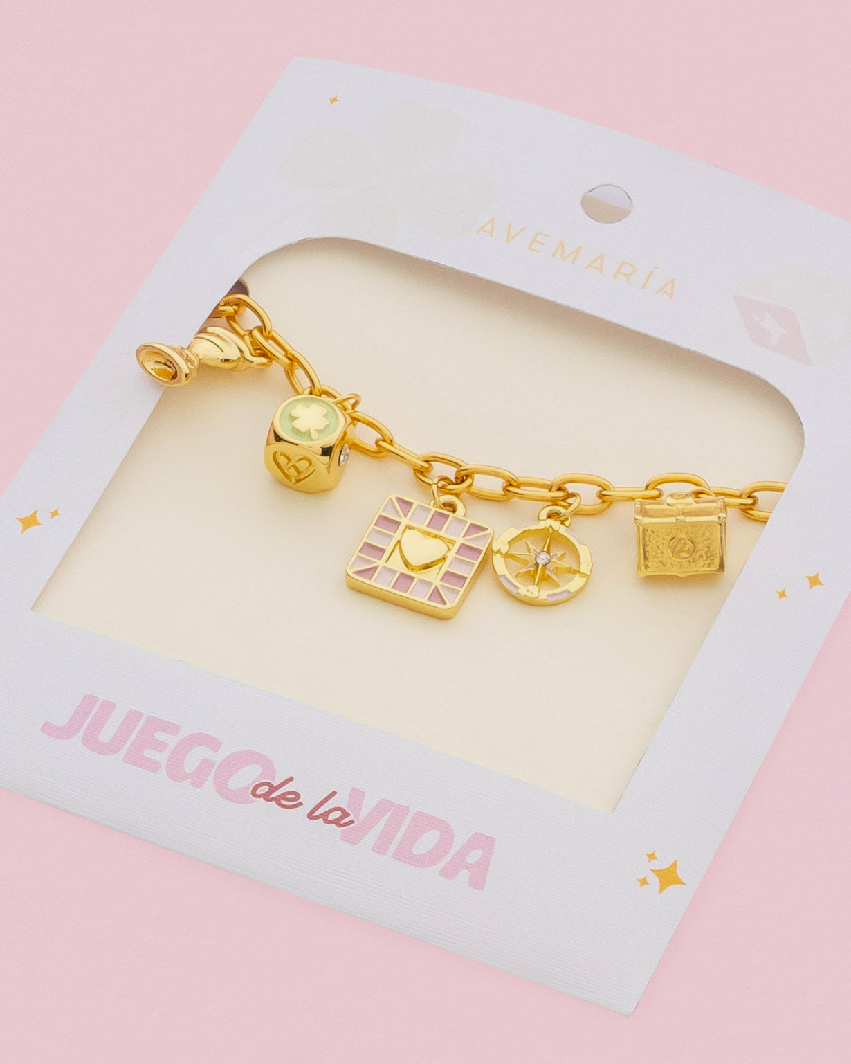 Pulsera Multicharms Juego de la Vida