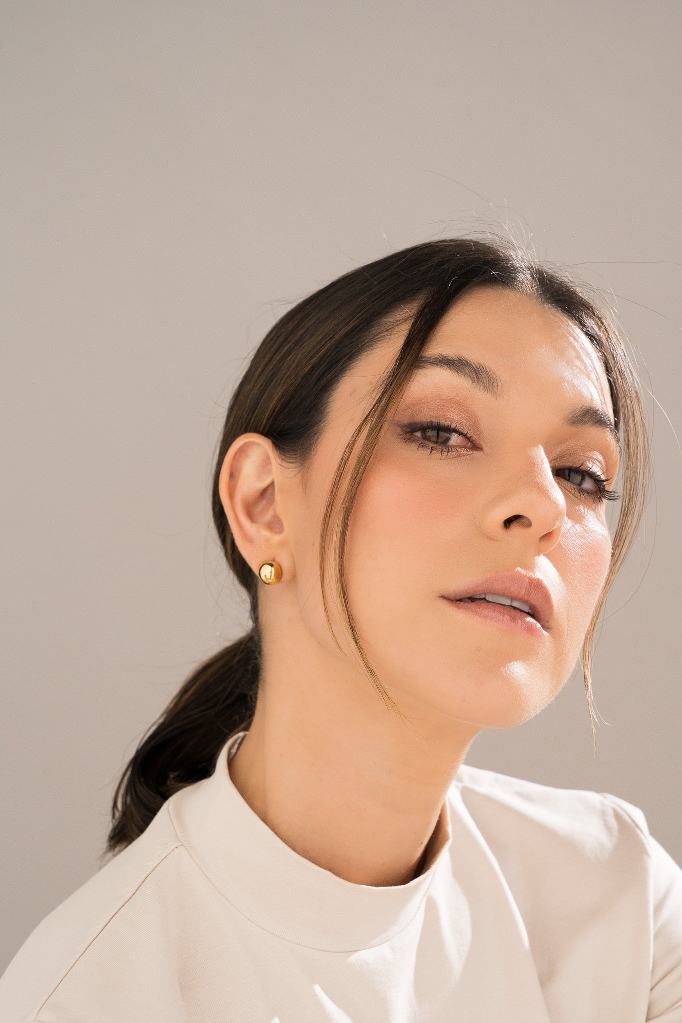 Aretes Bola Mini gold