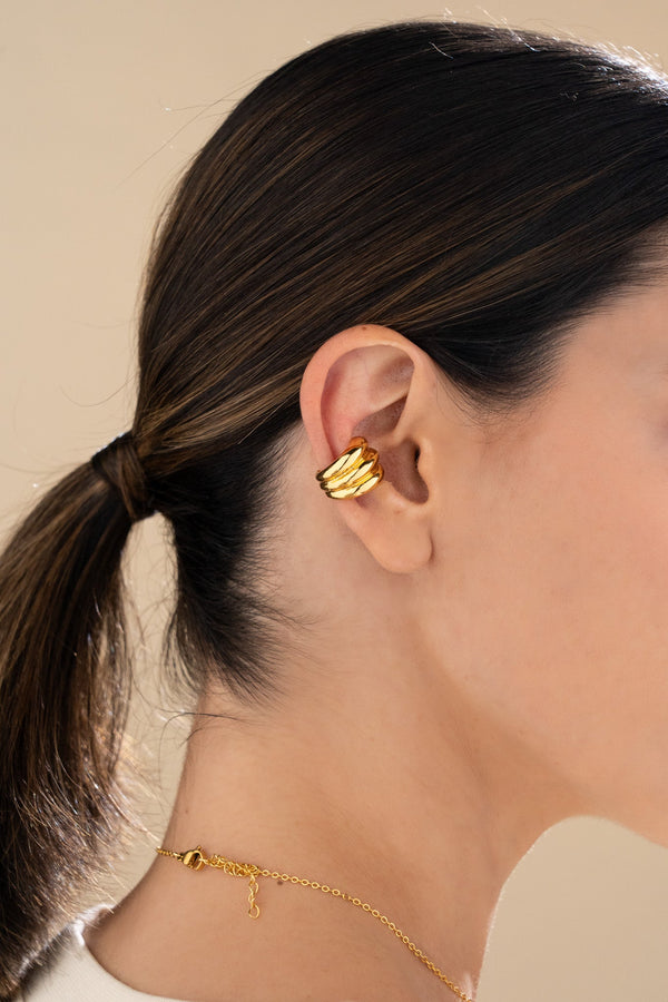 Earcuff Chunky gold