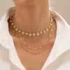 Collar Margaritas y Cadenas + Aretes
