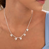 Collar Multicorazón + Aretes