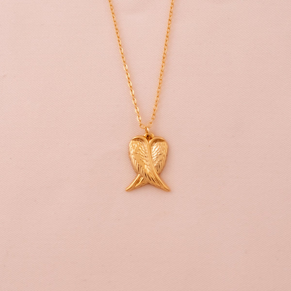 Collar Alas De Ángel + Empaque Especial