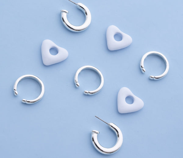 Earcuff 2 En 1 Maxi Corazón