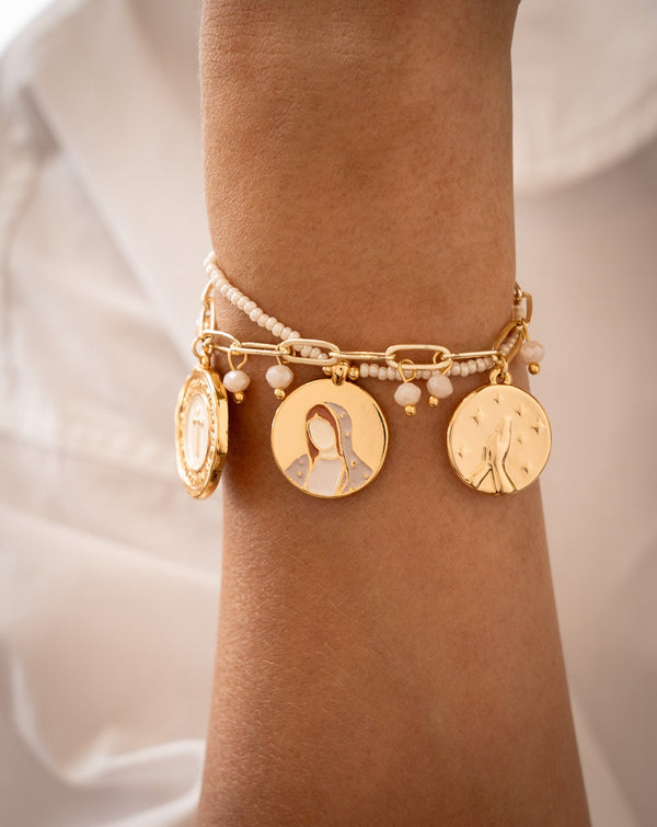 Pulsera Alma Espiritual + Aretes
