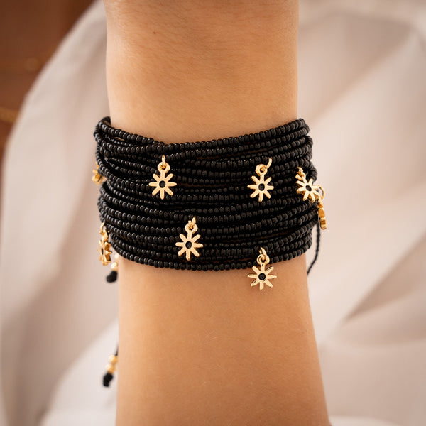 Pulsera Multimostaciilas + Aretes