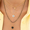 Set De 2 Collares Con Dijes Varios + Aretes