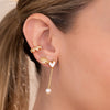 Set De 2 Pares De Topos y 1 Earcuff